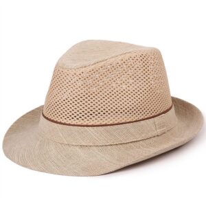 Straw Fedora Hat